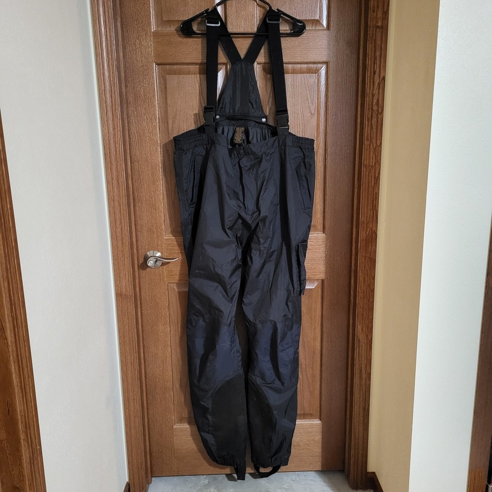 Harley Davidson Rain Pants Mens Size 3XLT Black HD Stirrup Ankle Motorcycle Wind